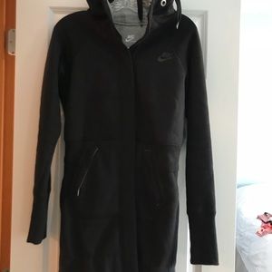 Nike sweat jacket long